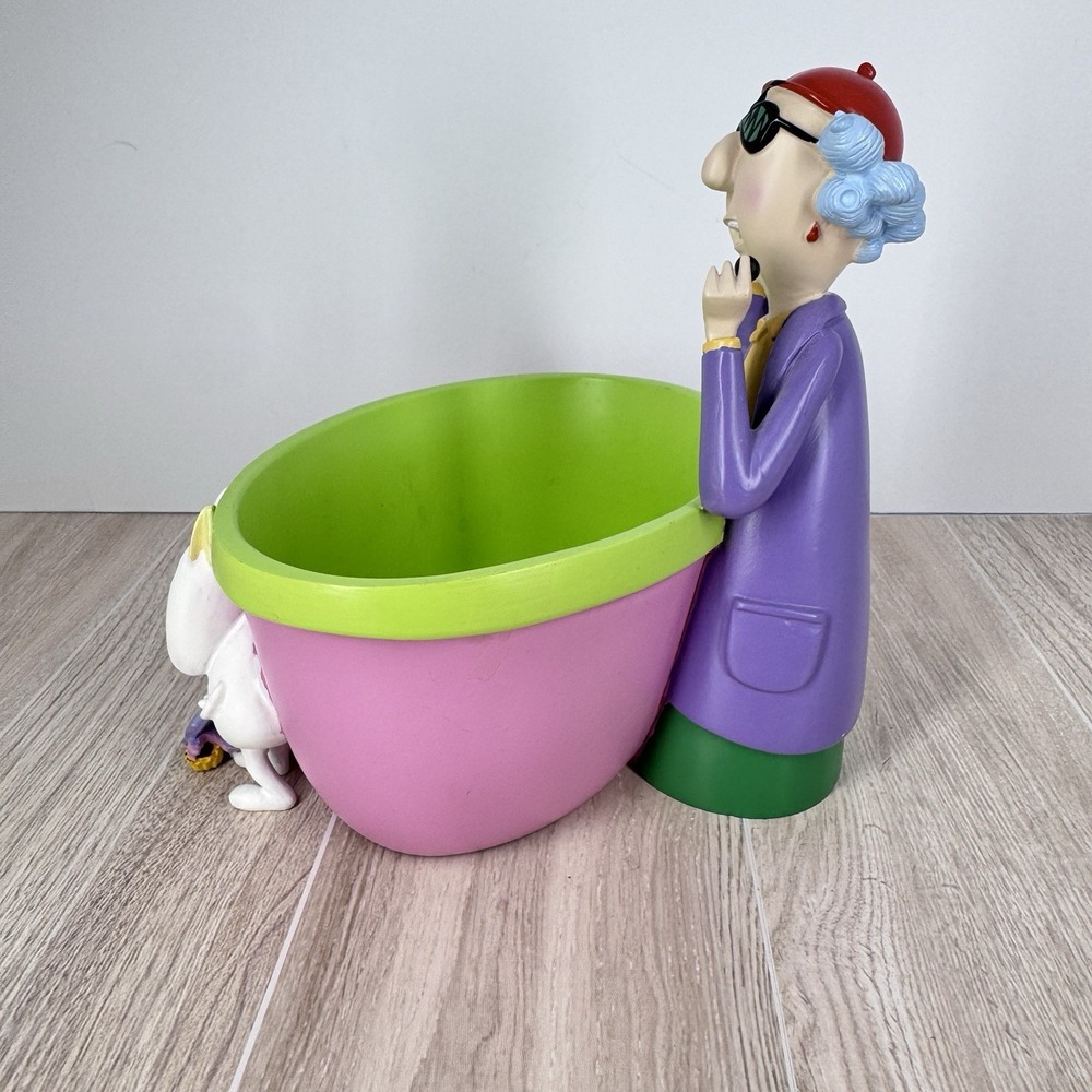 Maxine & Dog Candy Dish My Soul's Had Enough Chicken Candy Dish Rare Hallmark - Picture 7 of 11